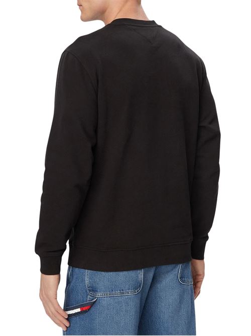 Felpa girocollo con logo Tommy Jeans | DM0DM23392BDS